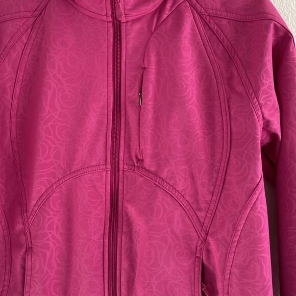Double Diamond Ladies' Softshell Plush Lining 4-Way Stretch Jacket - Picture 4 of 10